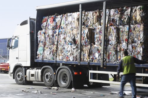 Business waste removal services in Holborn office